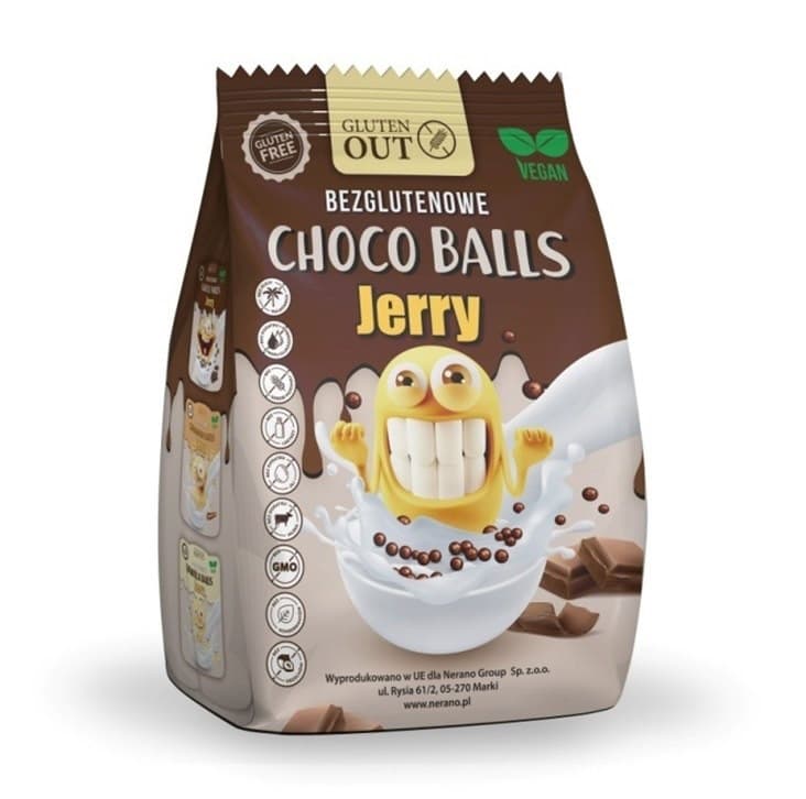 Płatki śniadaniowe Choco Balls Jerry – Gluten Out