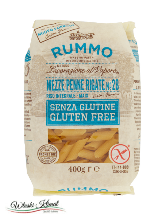 Makaron Mezze Penne Rigate No. 28 (rurki) – Rummo